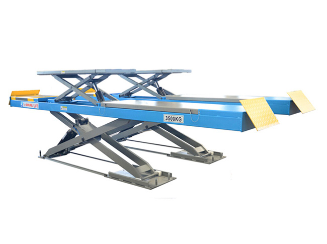 CD3532TC Ultrathin Double Level Scissor Lift for Four Wheel Alignment 